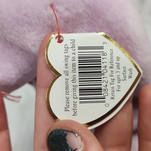 🕸TY FLOPPITY BEANIE BABY RARE ORIGINAL 1ST EDITION PVC PELLETS - Picture 8 of 10